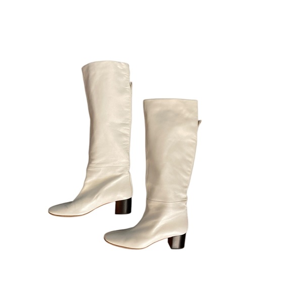 Everlane Glove Boot White Over the Knee Boots size 9 - Picture 3 of 9